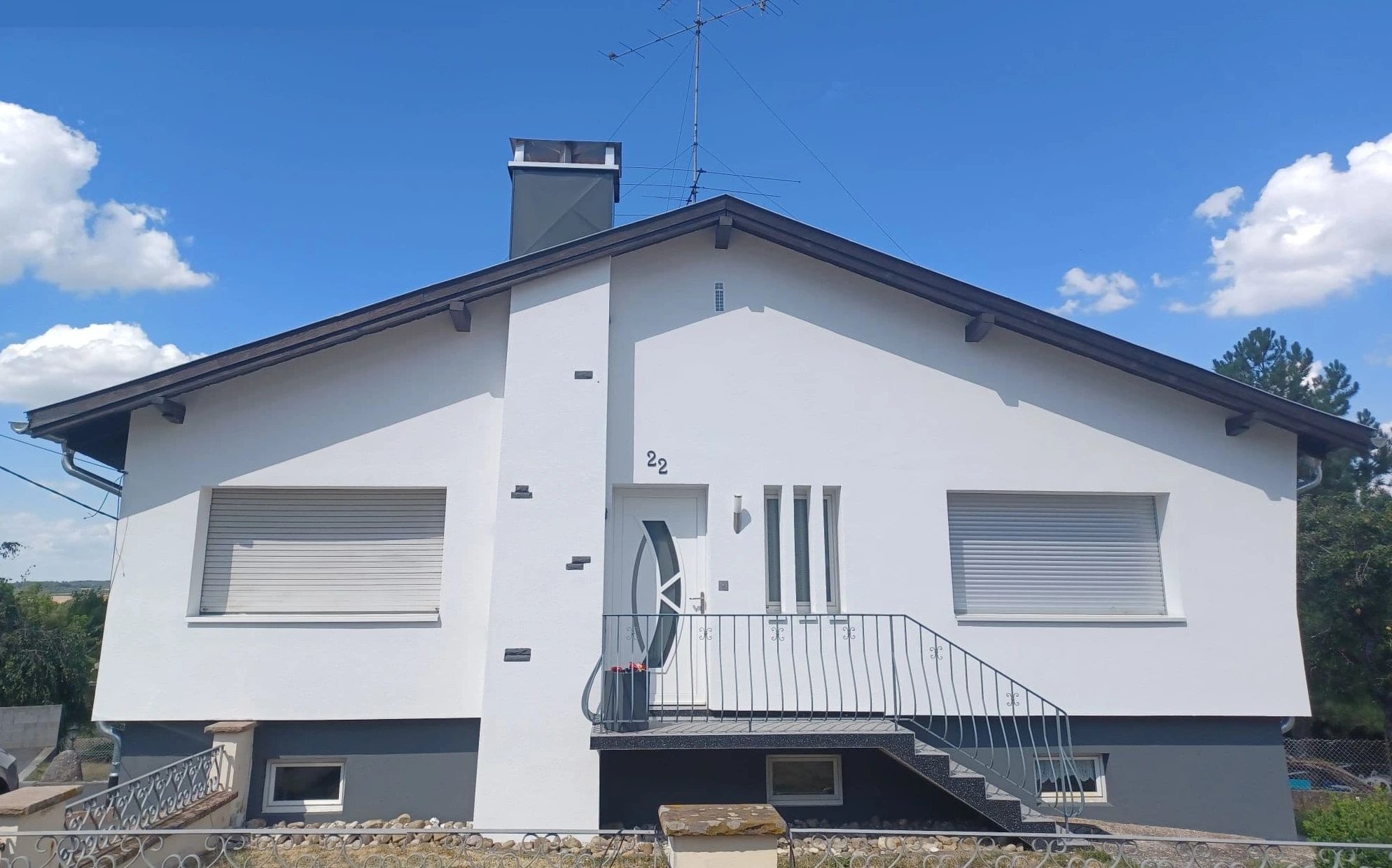 Isolation thermique extérieure terminée à Éting