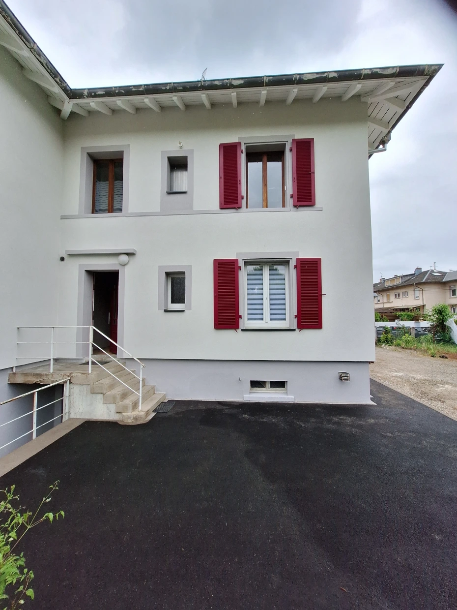 Maison après isolation extérieure à Colmar