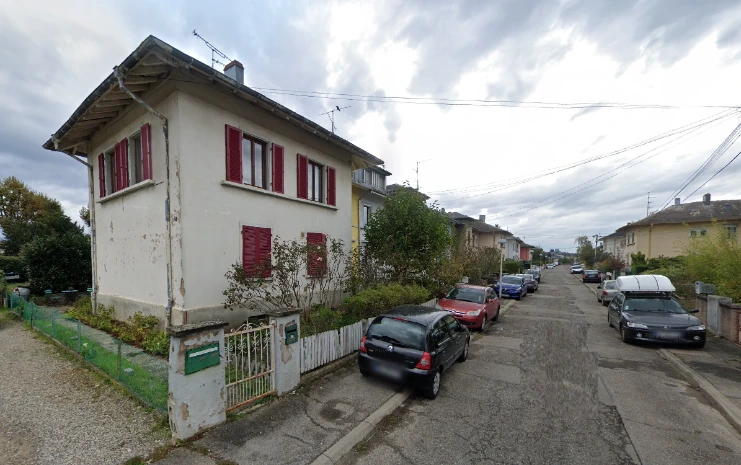 Maison avant isolation extérieure en zone protégée à Colmar