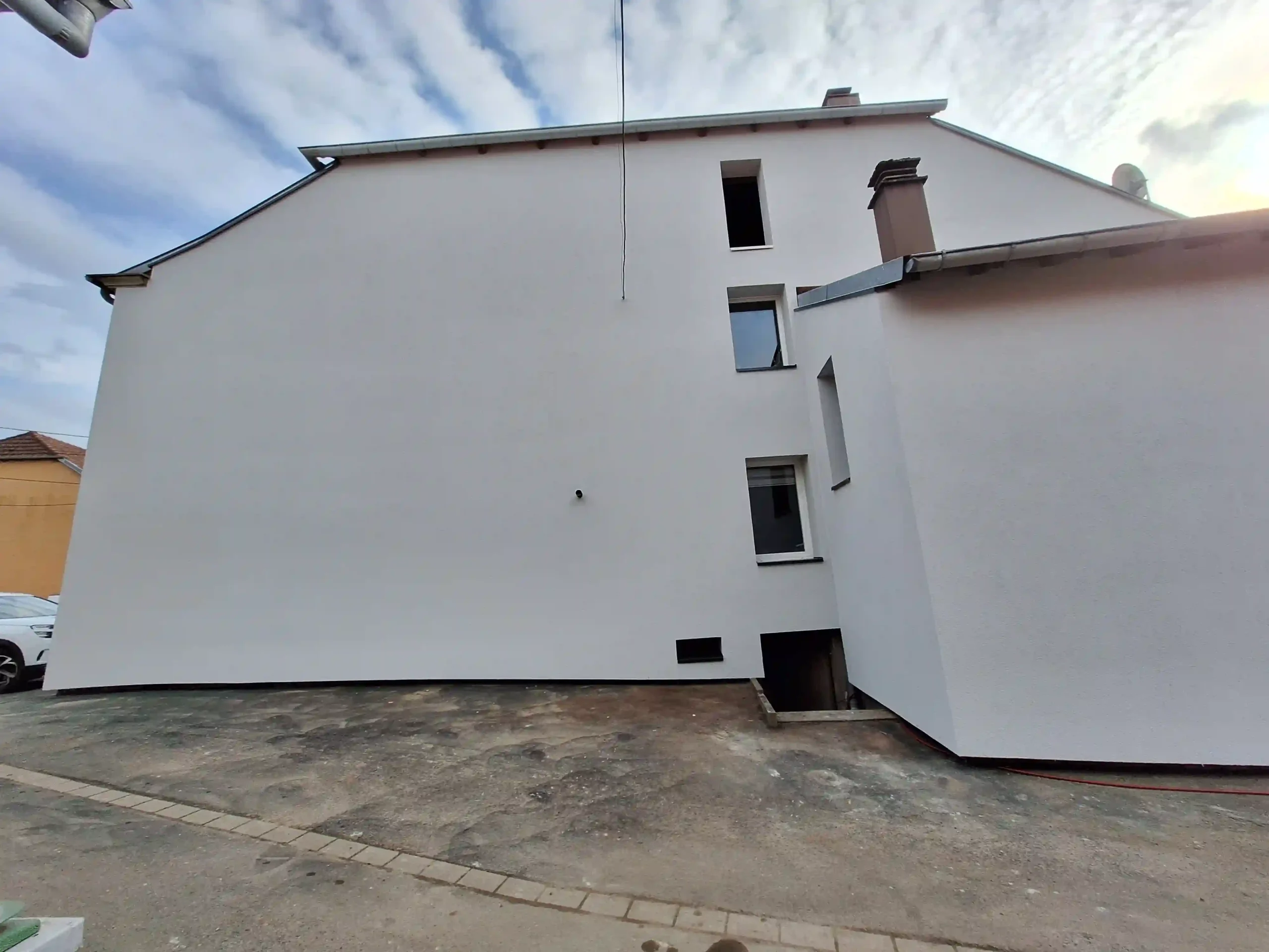 Isolation extérieure et ravalement D3 armé à Hartzviller près de Sarrebourg