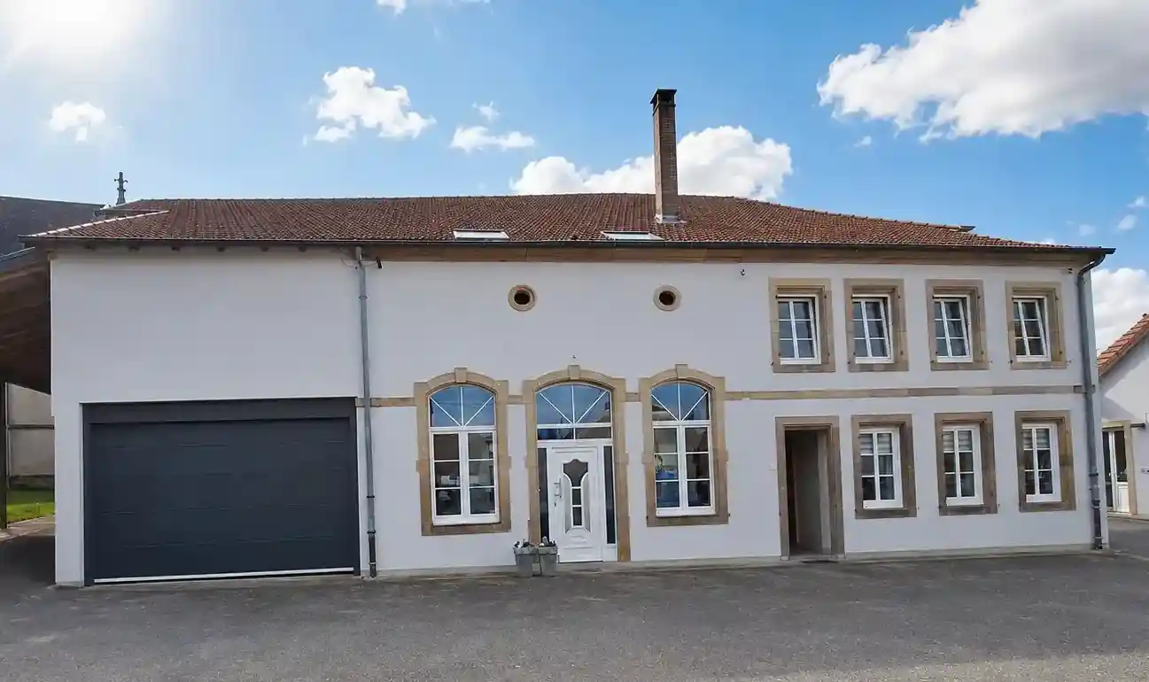 Isolation thermique extérieure et ravalement de façade réalisés à Hartzviller près de Sarrebourg